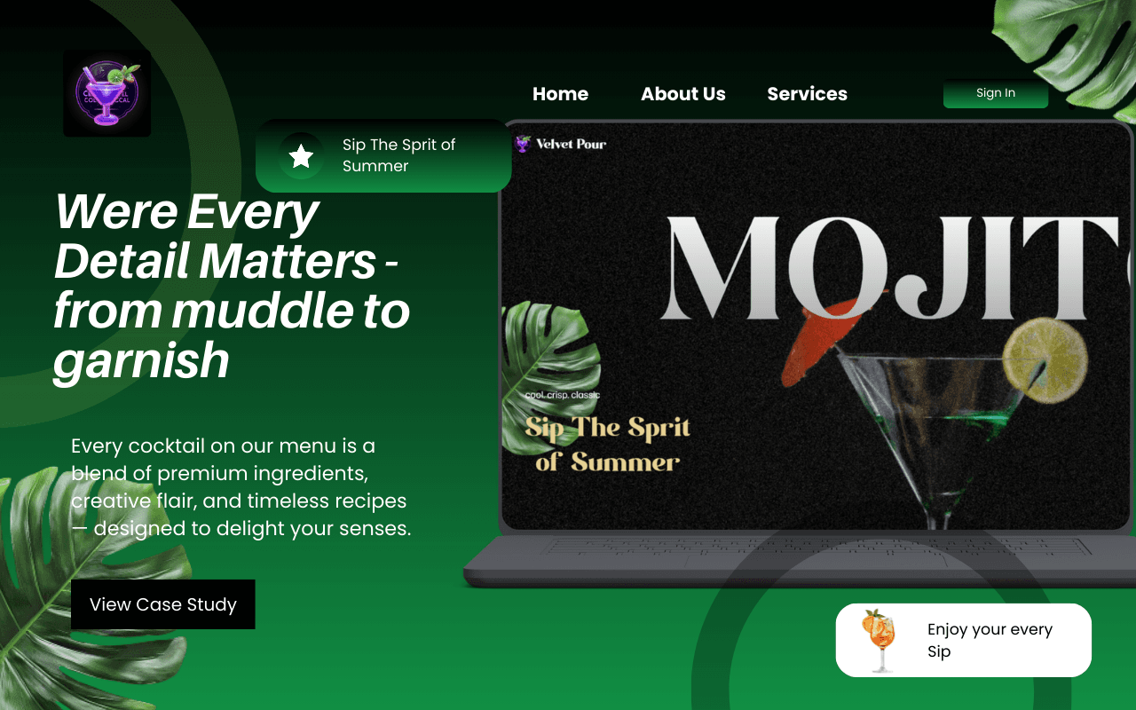 Velvet Pour / MOJITO