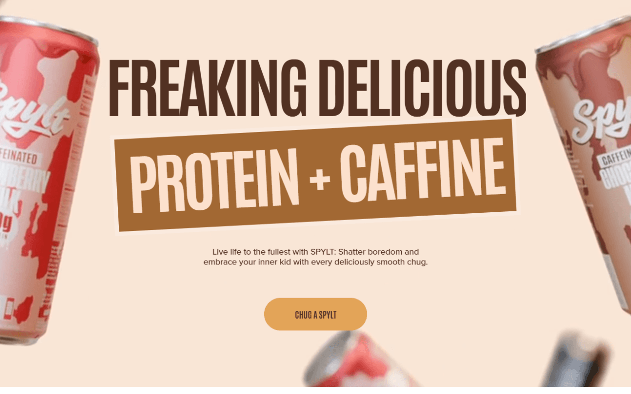 Hero section with video background